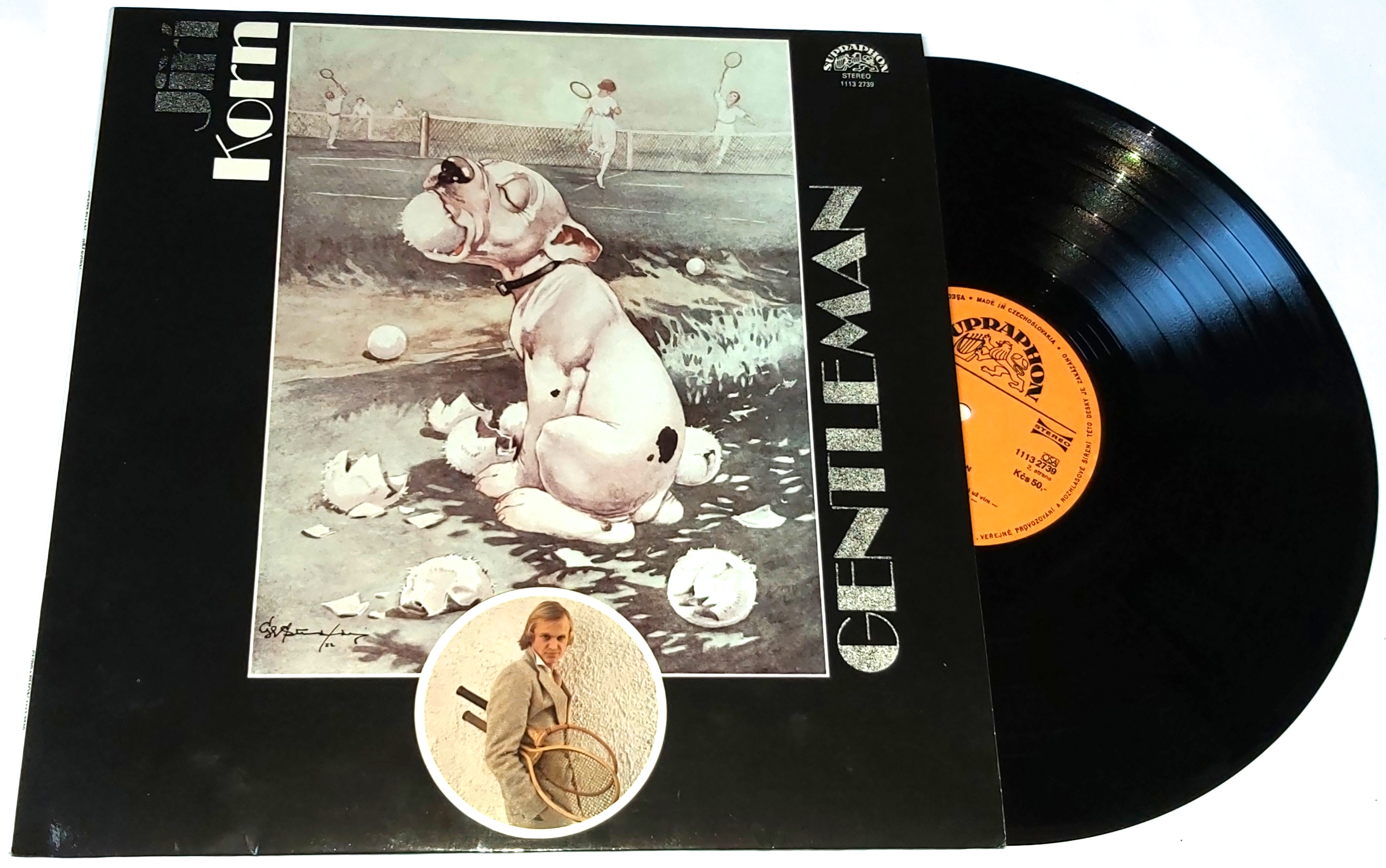 Jiří Korn – Gentleman 1981 VG+, VYPRANÁ Vinyl (LP)