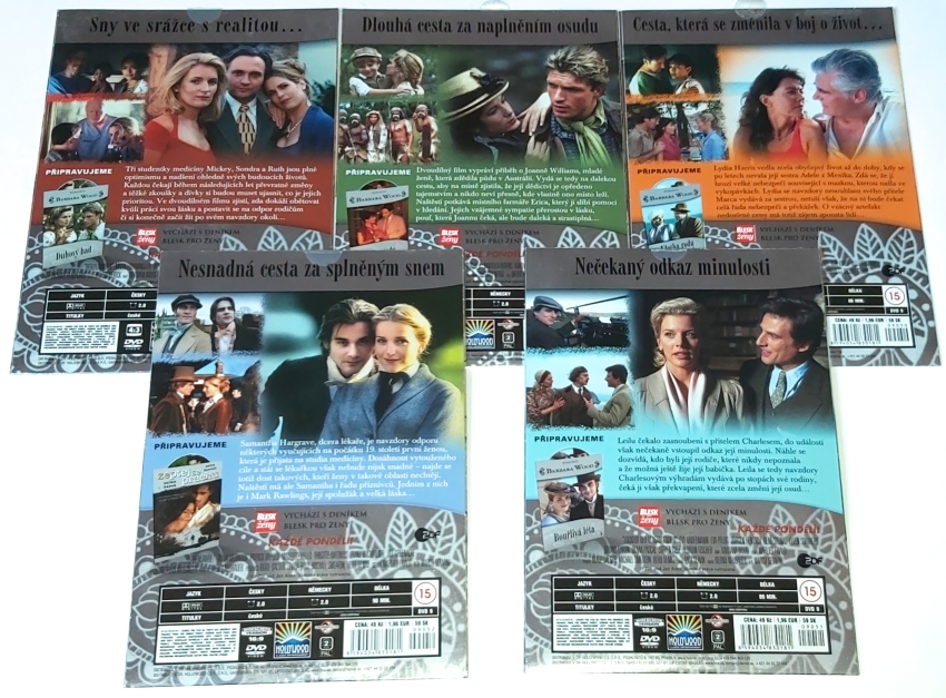 ROMANCE - Barbara Wood 5 DVD