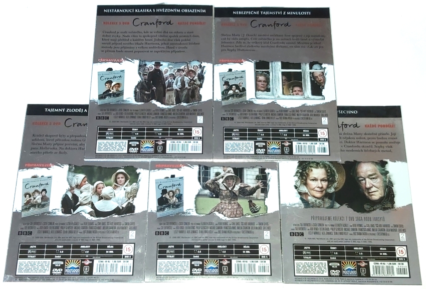 Cranford 2007-2009, 5 x DVD (komplet)