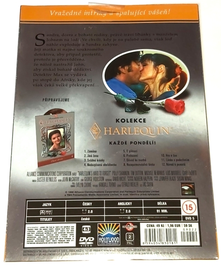 Harlequin 8 - Nezapomenutelná láska 2003 DVD