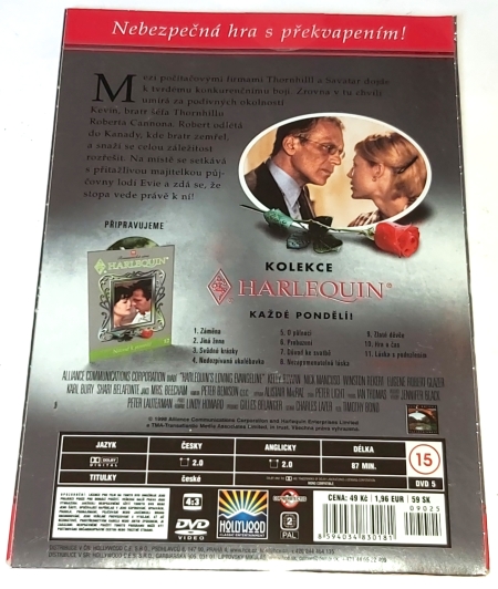 Harlequin 11 - Láska s podezřením 2001 DVD (nerozbalené)