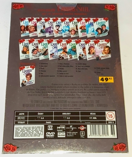 Danielle Steel: Zoja 1995 DVD (nerozbalené)