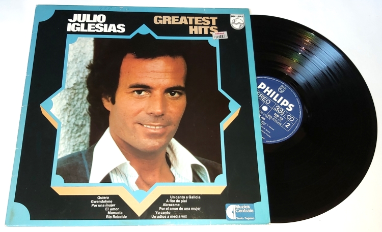 Julio Iglesias – Greatest Hits 1977 VG+, VYPRANÁ Vinyl (LP)