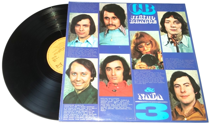 CB Jiřího Brabce & Naďa – 3 1975 VG-, Vinyl (LP)