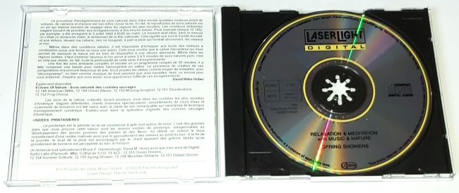 David Miles Huber – Relaxation & Meditation With Music & Nature - Spring Showers 1994 CD