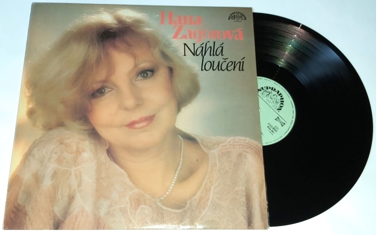 Hana Zagorová – Náhlá Loučení 1986 EX-, VYPRANÁ Vinyl (LP)