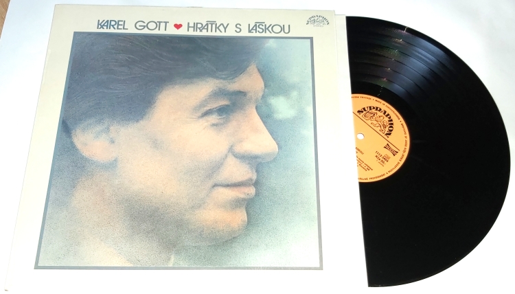 Karel Gott – Hrátky S Láskou 1984 EX, VYPRANÁ Vinyl (LP)