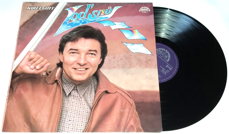 Karel Gott – Loď Snů 1989 EX-, VYPRANÁ Vinyl (LP)