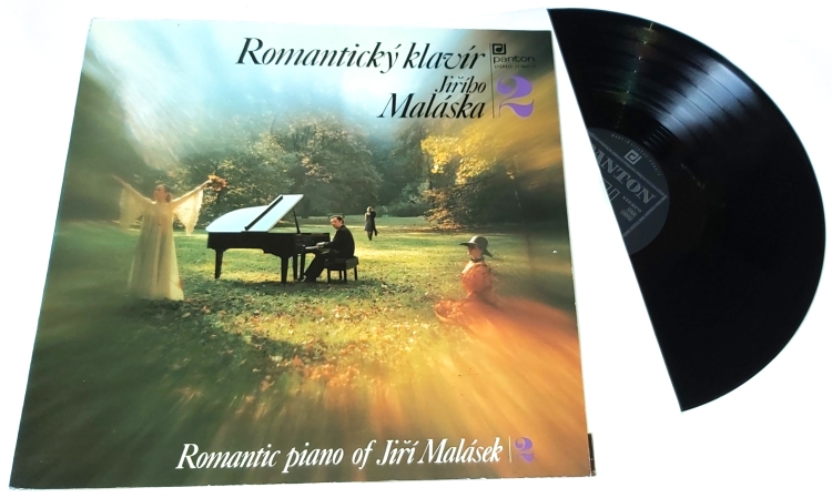 Jiří Malásek – Romantický Klavír Jiřího Maláska (2) 1976 EX-, VYPRANÁ Vinyl (LP)