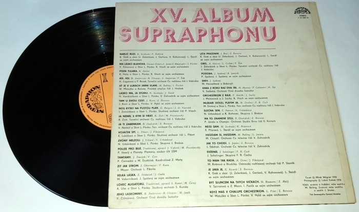 XV. Album Supraphonu 1976 VG, Vinyl (LP)