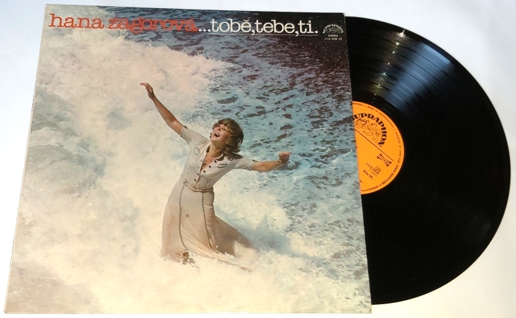 Hana Zagorová – Tobě, Tebe, Ti 1979 EX, VYPRANÁ Vinyl (LP)