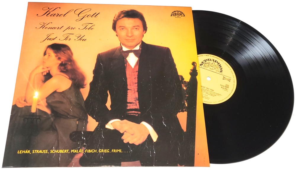 Karel Gott – Koncert Pro Tebe 1983 VG+, VYPRANÁ Vinyl (LP)