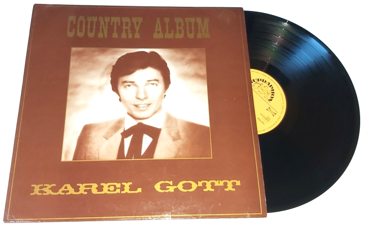 Karel Gott – Country Album 1981 VG+, VYPRANÁ Vinyl (LP)