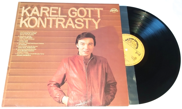 Karel Gott – Kontrasty 1982 VG-, VYPRANÁ Vinyl (LP)