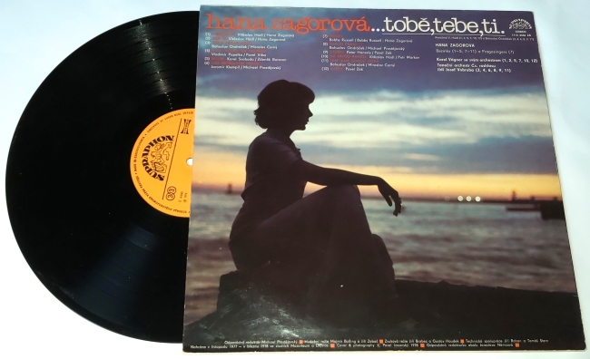 Hana Zagorová – Tobě, Tebe, Ti 1979 VG, Vinyl (LP)