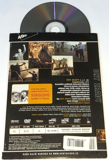 Dny zrady Dny zrady 1. a 2. díl 1973 DVD