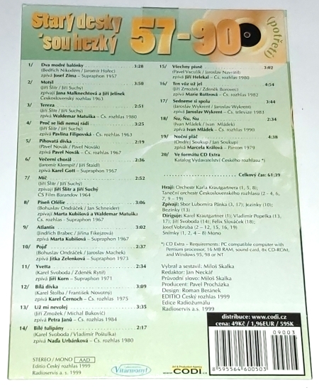 Starý desky ´sou hezký 57-90 (potřetí) CD (nerozbalené)