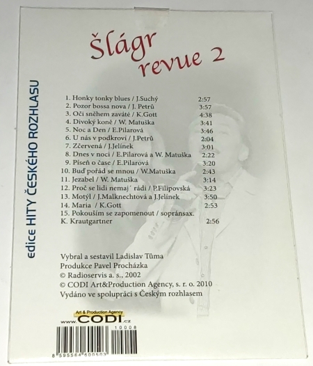 Šlágr revue 2 CD (nerozbalené)