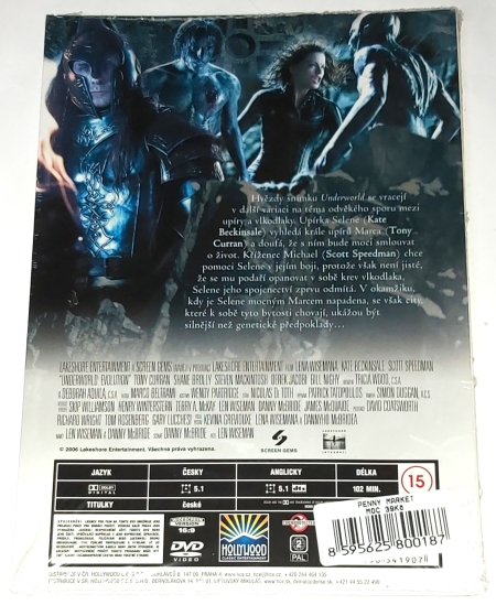 Underworld: Evolution 2006 DVD (nerozbalené)