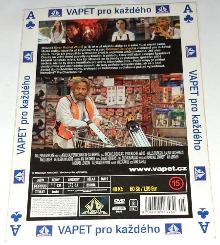 Král Kalifornie 2007 DVD (nerozbalené)