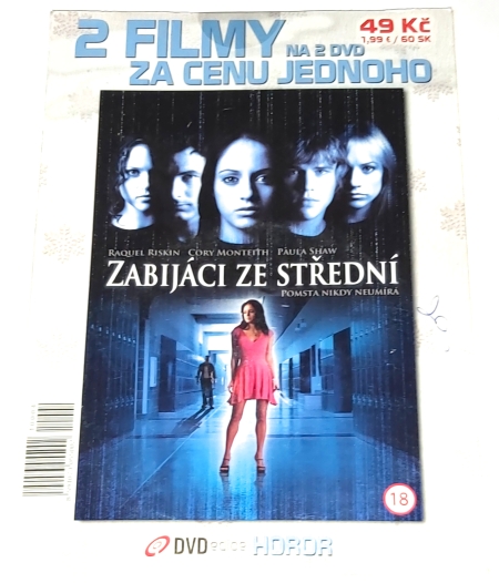 Zabijáci ze střední 2005 / Posedlost 2009 (2 x DVD) (nerozbalené)