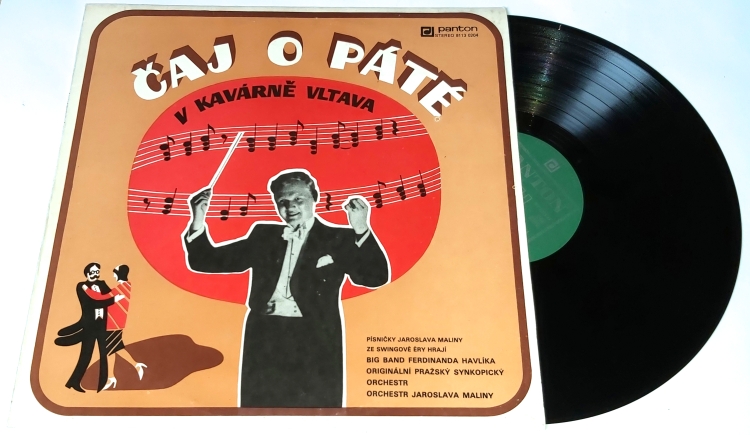 Big Band Ferdinanda Havlíka ‎– Čaj O Páté V Kavárně Vltava 1981 EX, VYPRANÁ Vinyl (LP)