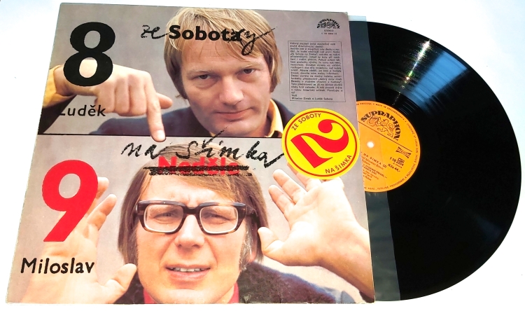 Luděk Sobota, Miloslav Šimek – Ze Soboty Na Šimka 2 1977 VG+, VYPRANÁ Vinyl (LP)