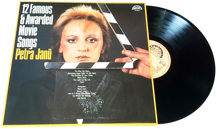 Petra Janů – 12 Famous & Awarded Movie Songs 1984 EX, VYPRANÁ Vinyl (LP)