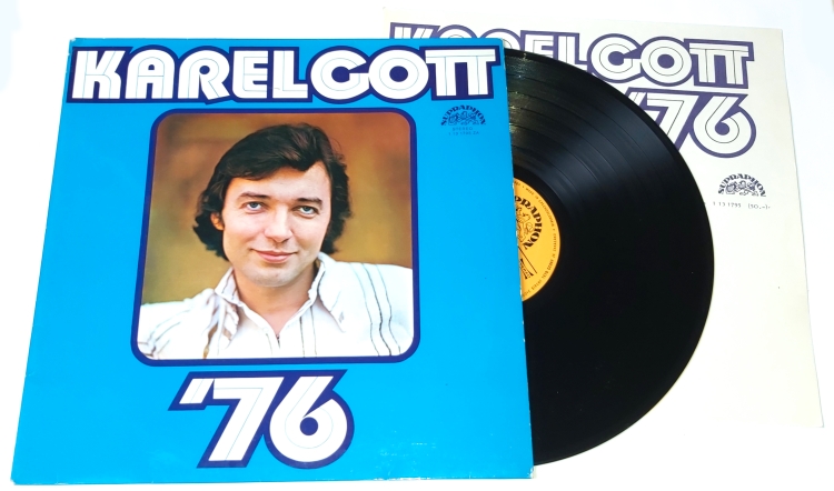 Karel Gott – Karel Gott '76 1975 VG+,  VYPRANÁ Vinyl (LP + příloha)