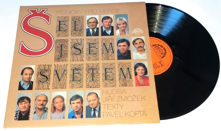 Šel Jsem Světem (Písničky Pro Herce) 1988 EX, VYPRANÁ Vinyl (LP)