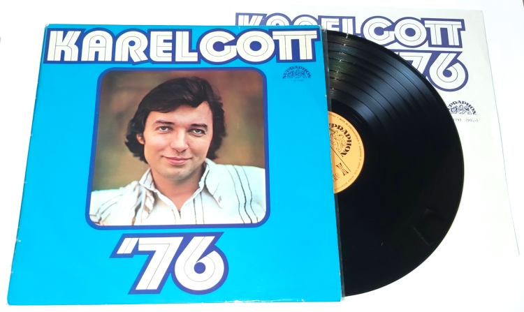 Karel Gott – Karel Gott '76 1975 VG+,  VYPRANÁ Vinyl (LP + příloha)