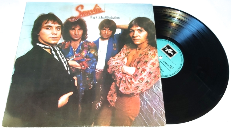 Smokie – Bright Lights And Back Alleys 1977 VG, VYPRANÁ Vinyl (LP)