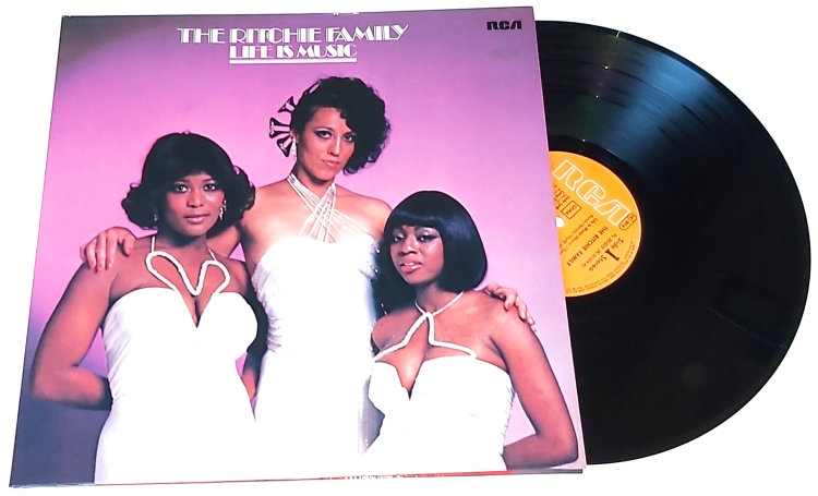 The Ritchie Family – Life Is Music 1977 VG-, VYPRANÁ Vinyl (LP)