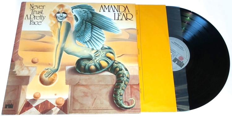 Amanda Lear – Never Trust A Pretty Face 1978 EX, VYPRANÁ Vinyl (LP)