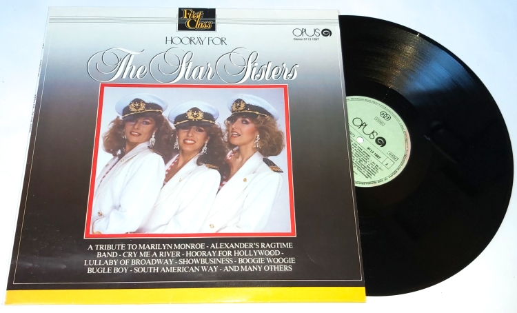 The Star Sisters – Hooray For The Star Sisters 1986 EX-, VYPRANÁ Vinyl (LP)