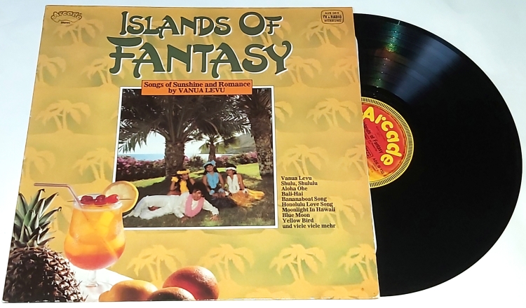 Vanua Levu – Islands Of Fantasy (Songs Of Sunshine And Romance By Vanua Levu) 1981 EX, VYPRANÁ Vinyl (LP)