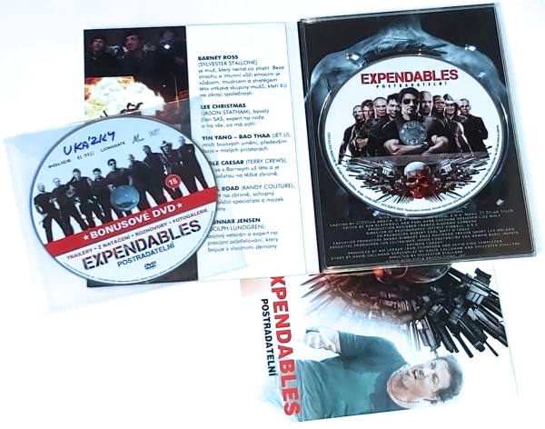 Expendables: Postradatelní 2010 DVD