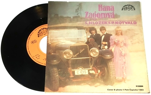 Hana Zagorová, S. Hložek & P. Kotvald – Jinak To Nejde (Guardian Angel) / Ahoj, Léto 1984, Vinyl 7" Single (SP)