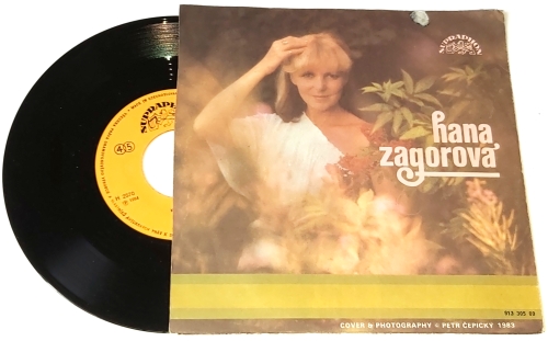 H. Zagorová, S. Hložek A P. Kotvald – Polibek / Dneska Už To Vím 1984, Vinyl 7" Single (SP)