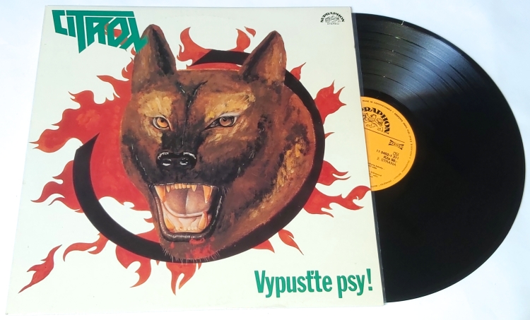 Citron – Vypusťte Psy! 1990 VG, VYPRANÁ Vinyl (LP)