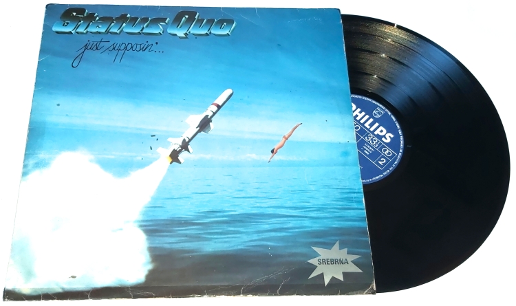 Status Quo – Just Supposin'... 1980 VG-, VYPRANÁ Vinyl (LP)