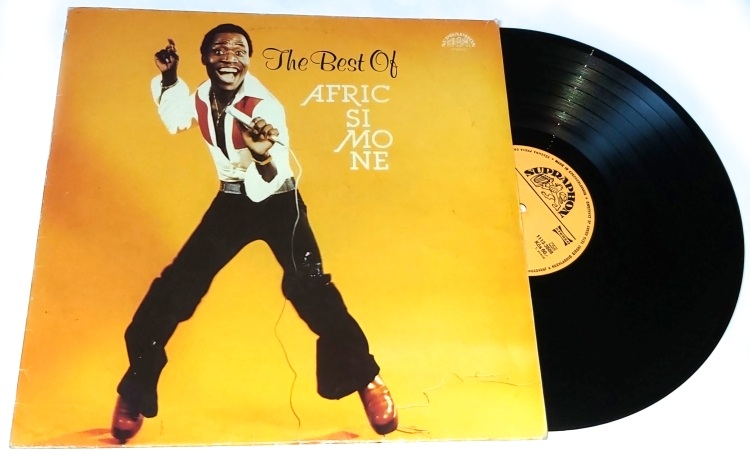 Afric Simone – The Best Of Afric Simone 1984 VG, VYPRANÁ Vinyl (LP)