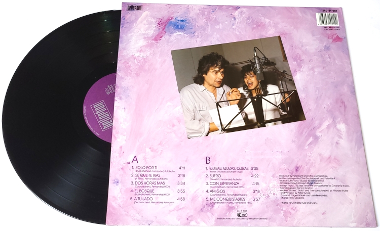 Luisa Fernandez & Peter Kent – Luisa Peter 1987 G+, Vinyl (LP)