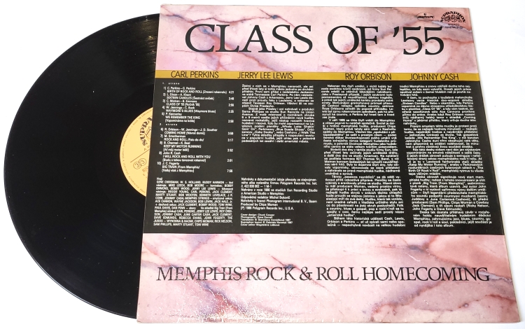 Class Of '55 (Carl Perkins / Jerry Lee Lewis / Roy Orbison / Johnny Cash) – Memphis Rock & Roll Homecoming 1987 VG-, Vinyl (LP)