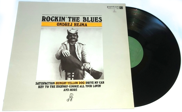 Ondřej Hejma – Rockin' The Blues 1988 EX+, VYPRANÁ Vinyl (LP)