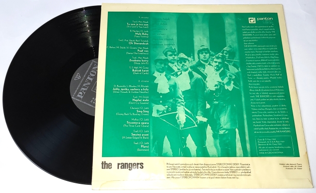 The Rangers – The Rangers 1970 G+, Vinyl (LP)