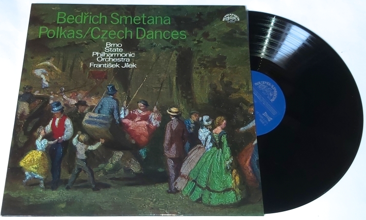 Bedřich Smetana - Brno State Philharmonic Orchestra, František Jílek – Polkas/Czech Dances 1975 EX-, VYPRANÁ Vinyl (LP)