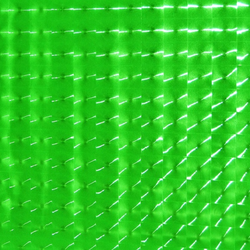 Folie na zatmavení světel Zelená 3D Flash (Cat eyes) 30cm x 1m (Folie na světla)