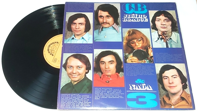 CB Jiřího Brabce & Naďa – 3 1975 EX, Vinyl (LP)