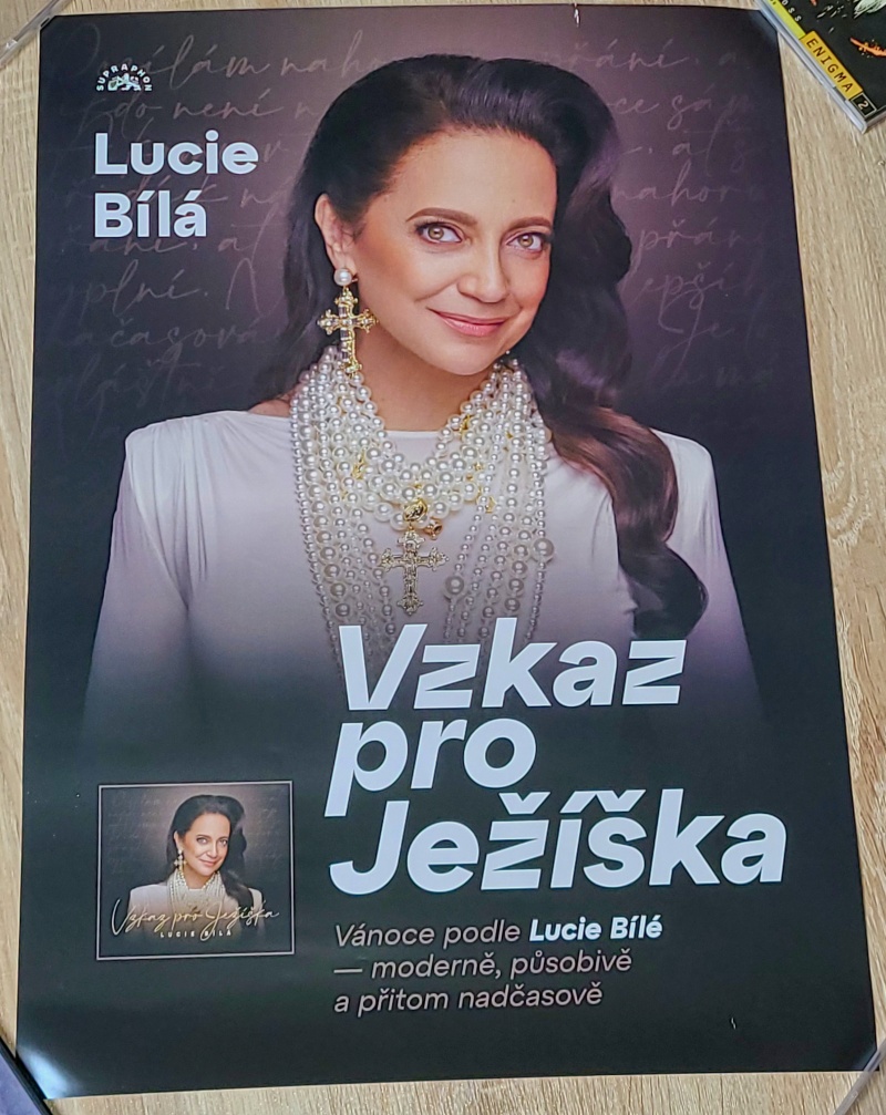 Lucie Bílá - Vzkaz pro Ježíška (plakát)